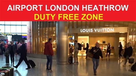 is Louis Vuitton tax free Heathrow